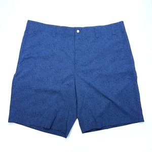 Callaway Men's Size 40 W Blue Stretch Active Waistband Opti-Dri Pocket Shorts